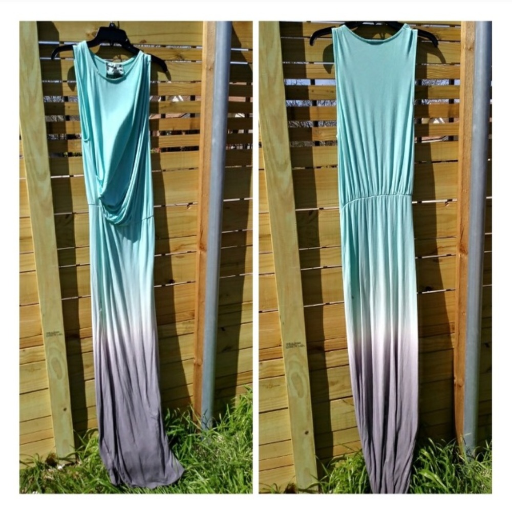 Young fabulous and broke ombre dress